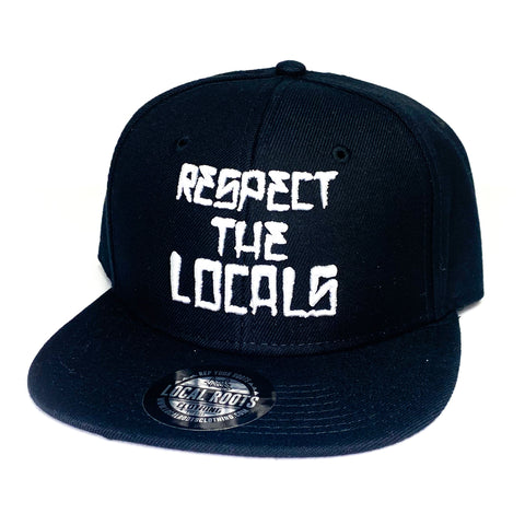 Local Roots Respect Snapback Black