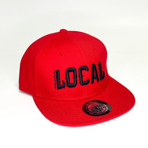 Local Roots Makau Snap Back Red\Black